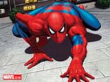 spyderman en action